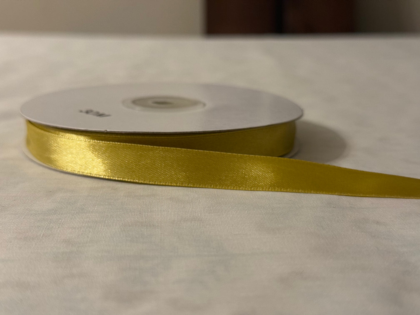 Olive ribbon 12mm roll